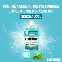 Listerine Zero Collutorio Zero Alcol 500ml