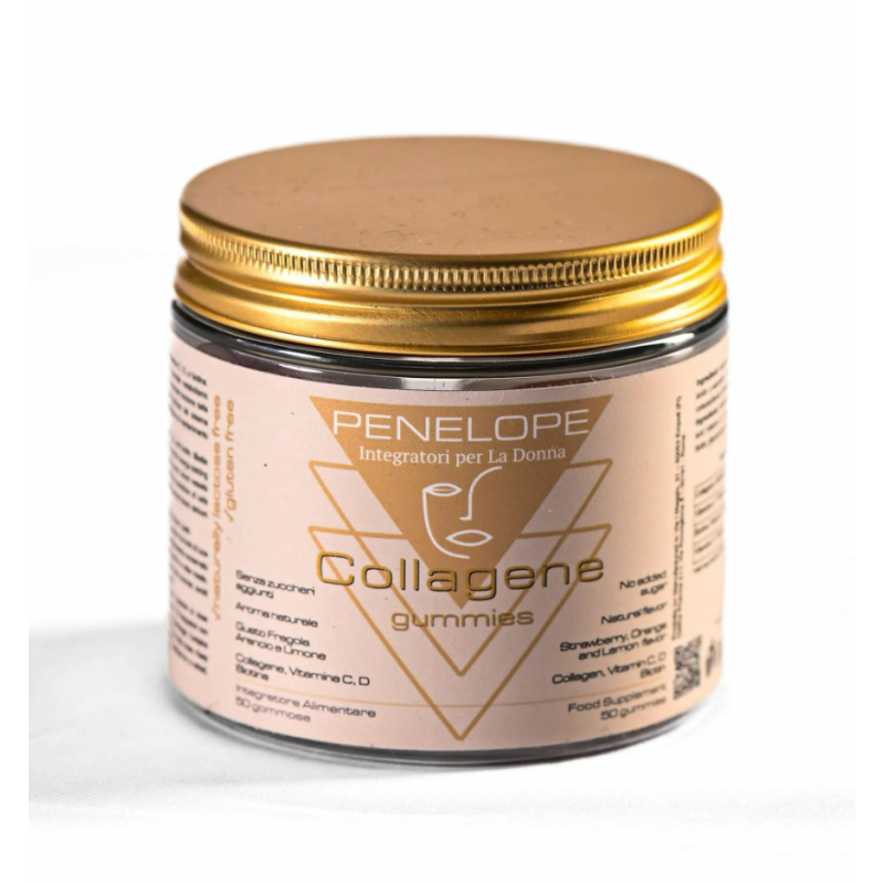 Penelope Collagene Integratore Pelle e Collagene 50 Caramelle Gommose Penelope Collagene Integratore Pelle e Collagene 50 Caramelle Gommose