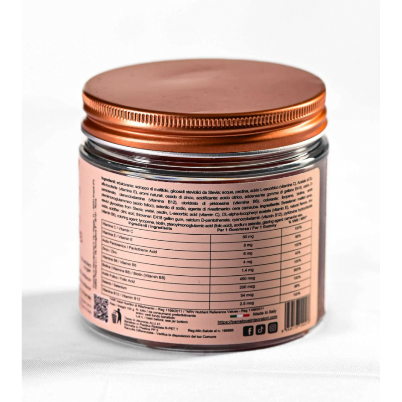Penelope Hair & Nails Integratore Capelli e Unghie 50 Caramelle Gommose Penelope Hair & Nails Integratore Capelli e Unghie 50 Caramelle Gommose
