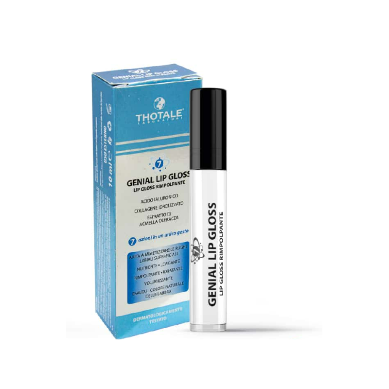 Thotale Genial Lip Gloss Rimpolpante con Acido Ialuronico 10 ml