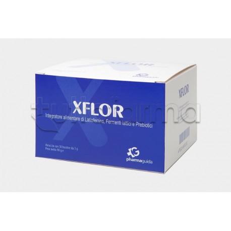 XFLOR Integratore di Fermenti Lattici 30 Bustine