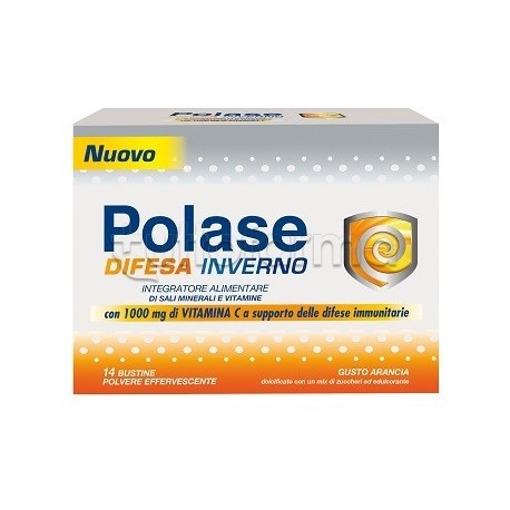 Polase Difesa Inverno Integratore di Sali Minerali e Vitamine 14 Bustine Polase Difesa Inverno Integratore di Sali Minerali e Vitamine 14 Bustine