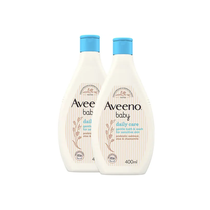 Aveeno Baby Fluid Detergente Fluido per Neonati e Bambini 400 ml