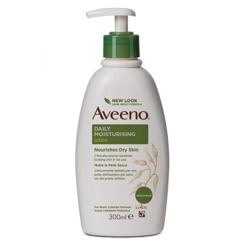 Aveeno Daily Moisturising Crema Idratante per il Corpo 300ml flacone con dosatore Aveeno Daily Moisturising Crema Idratante per il Corpo 300ml flacone con dosatore