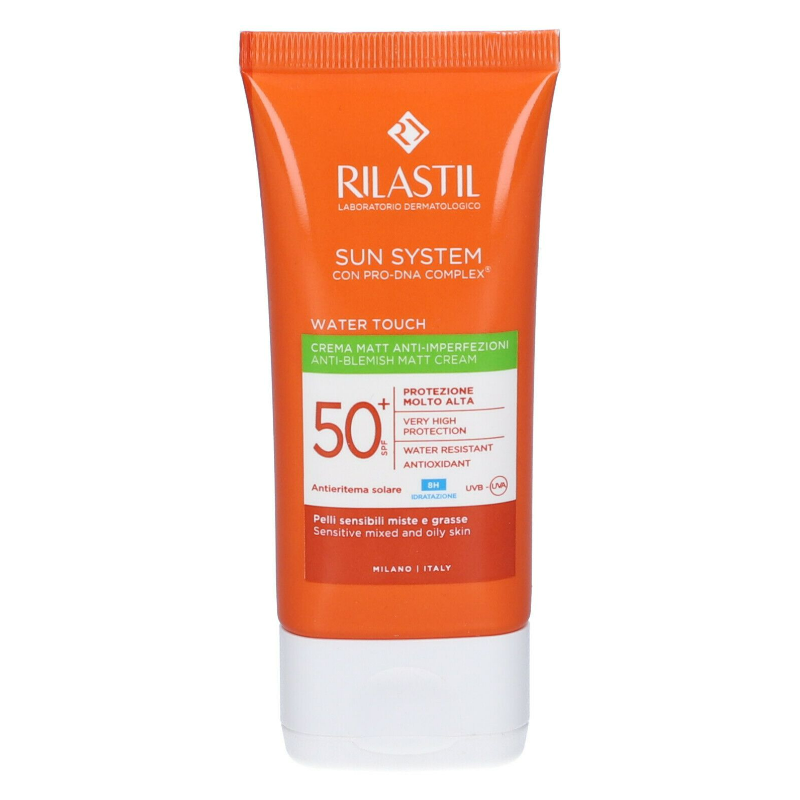 Flacone Rilastil Sun Sys Water Touch Mat spf50+ 50ml Flacone Rilastil Sun Sys Water Touch Mat spf50+ 50ml