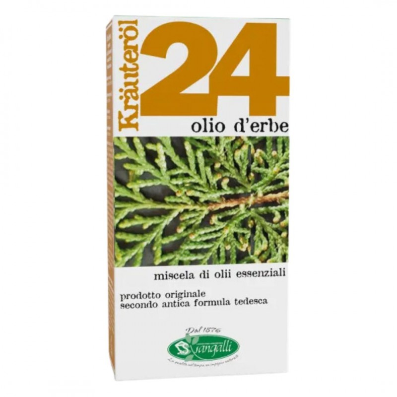 Sangalli Krauterol 24 Olio d’Erbe Multiuso 100ml confezione Sangalli Krauterol 24 Olio d’Erbe Multiuso 100ml confezione