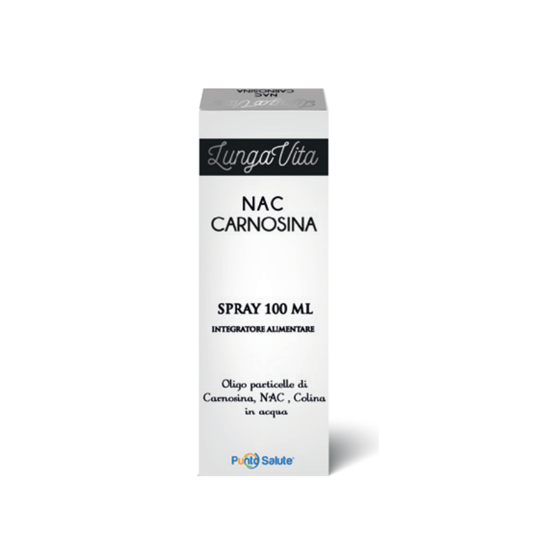 flacone di Nac Carnosina Colloidale Spray da 100 ml flacone di Nac Carnosina Colloidale Spray da 100 ml