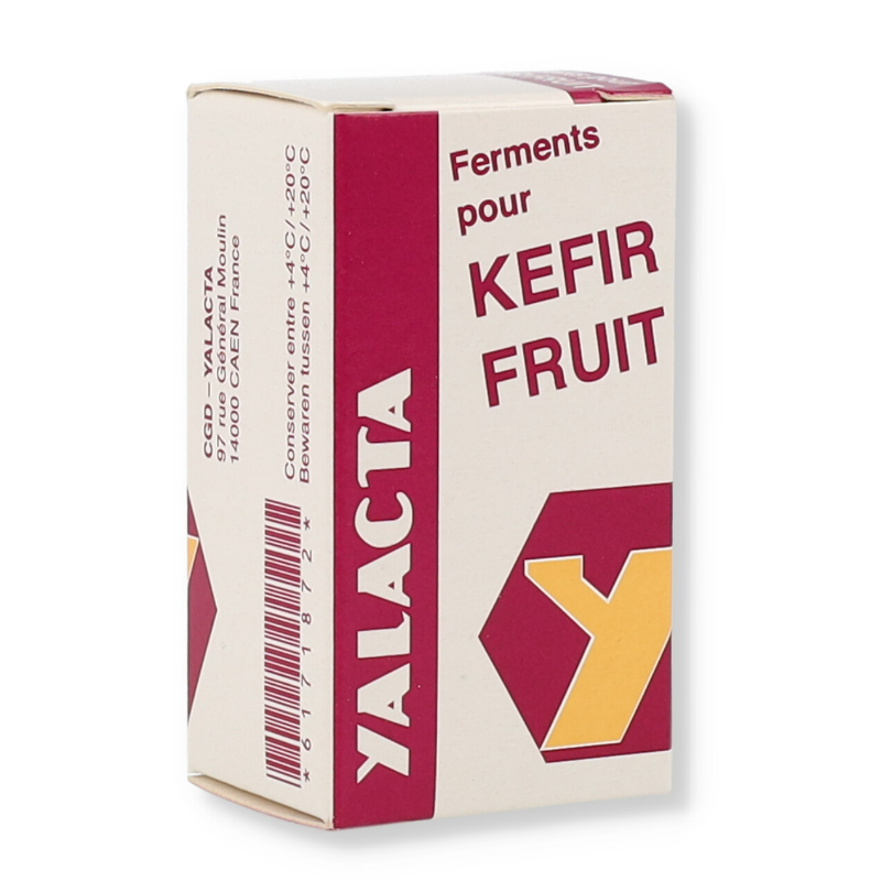 Yalacta Fermenti Biologici per Kefir di Frutta 4 grammi