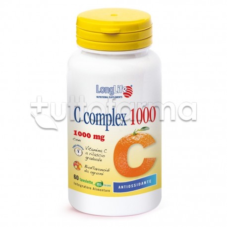 LongLife C Complex 1000 Integratore 60 Tavolette LongLife C Complex 1000 Integratore 60 Tavolette