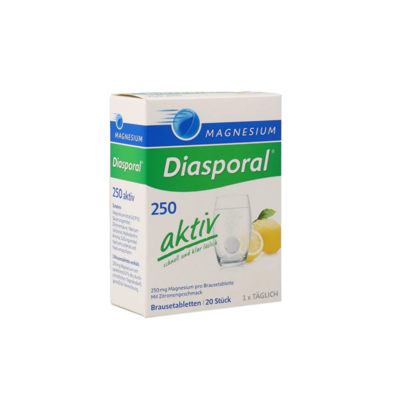 Dott. Cagnola Magnesium Diasporal 250 Aktiv 20 Compresse Effervescenti Dott. Cagnola Magnesium Diasporal 250 Aktiv 20 Compresse Effervescenti