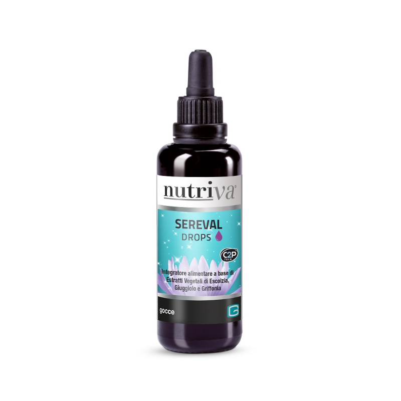Nutriva Sereval Drops Integratore per il Sonno in Gocce 50ml Nutriva Sereval Drops Integratore per il Sonno in Gocce 50ml