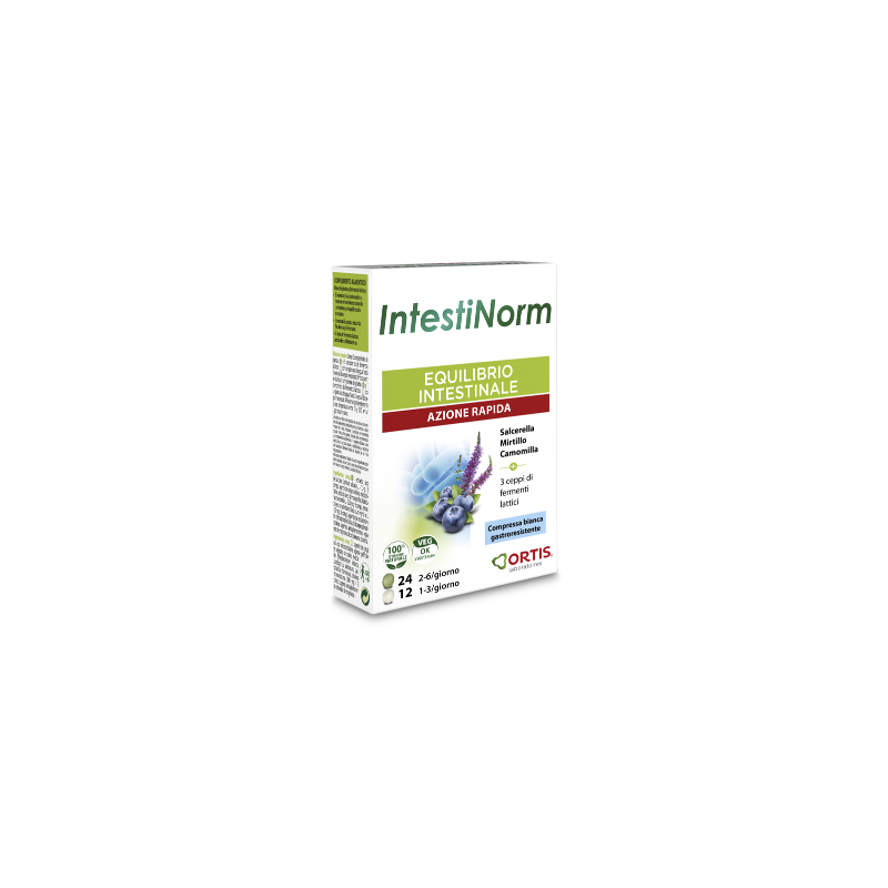 scatola di Ortis IntestiNorm 36 Compresse scatola di Ortis IntestiNorm 36 Compresse