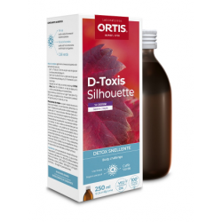 flacone di Ortis D-Toxis Silhouette 250ml Gusto Ciliegia flacone di Ortis D-Toxis Silhouette 250ml Gusto Ciliegia