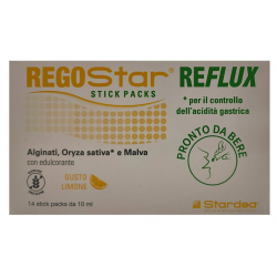 Scatola Stardea Regostar Reflux Integratore Per Acidità Di Stomaco 14 Stick Scatola Stardea Regostar Reflux Integratore Per Acidità Di Stomaco 14 Stick