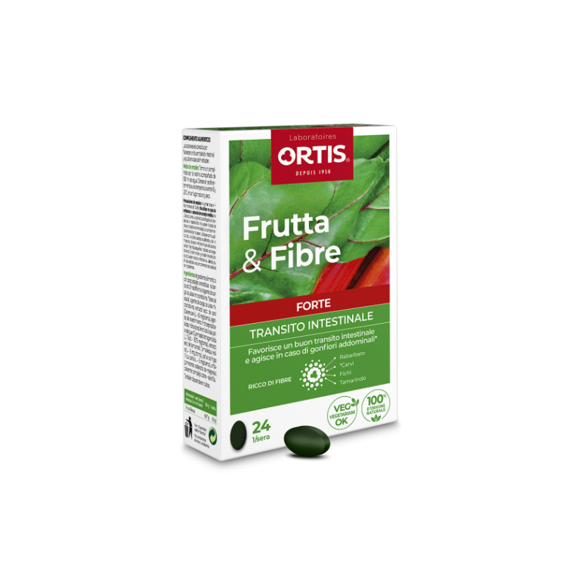 scatola di Frutta e Fibre Forte per Stitichezza 24 Compresse
