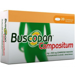Buscopan Compositum 20 Compresse per Spasmi e Coliche