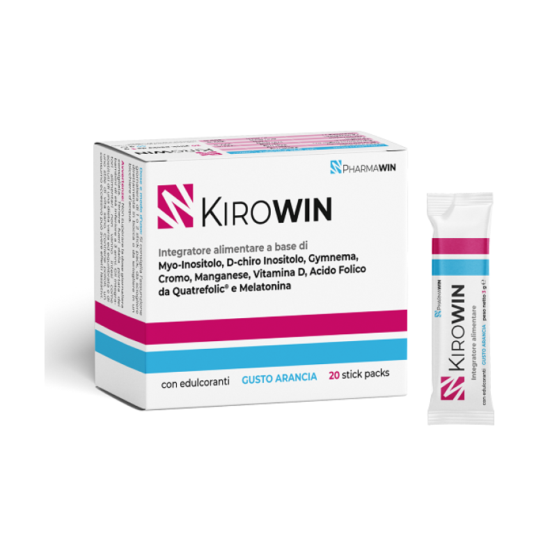 Kirowin Integratore per Stanchezza e Stress 20 Stick Pack