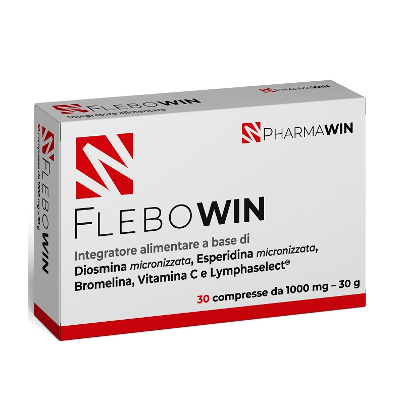Pharmawin Flebowin Integratore per Circolazione Venosa 30 Compresse