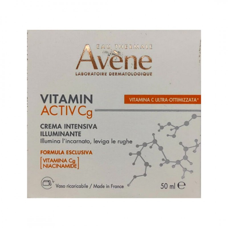 Fronte Scatola Avene Vitamin Active Cg Crema Giorno da 50ml Fronte Scatola Avene Vitamin Active Cg Crema Giorno da 50ml