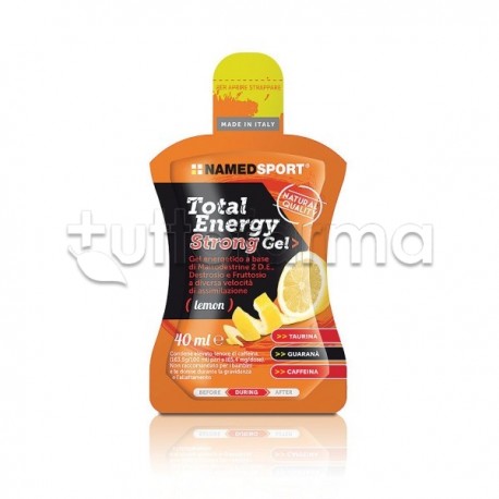 Named Sport Total Energy Amino Gel Energetico Gusto Orange