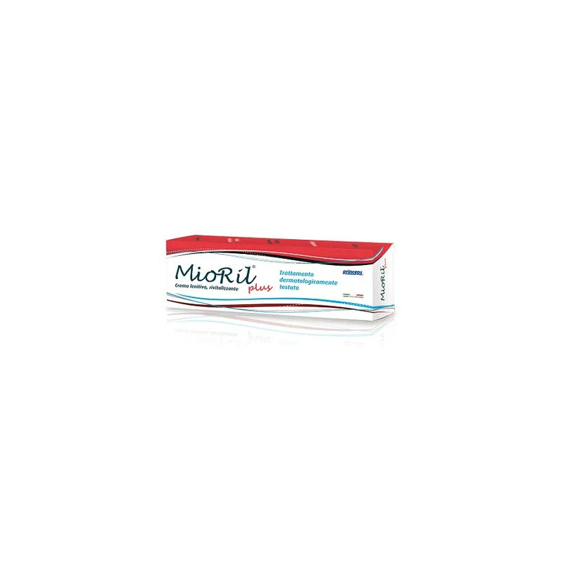Confezione con Mioril Plus Crema Lenitiva Rivitalizzante per Dolori Muscoli e Articolazioni 50ml