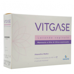 scatola di Vitgase Lavanda Vaginale 4 Flaconi da 140ml scatola di Vitgase Lavanda Vaginale 4 Flaconi da 140ml