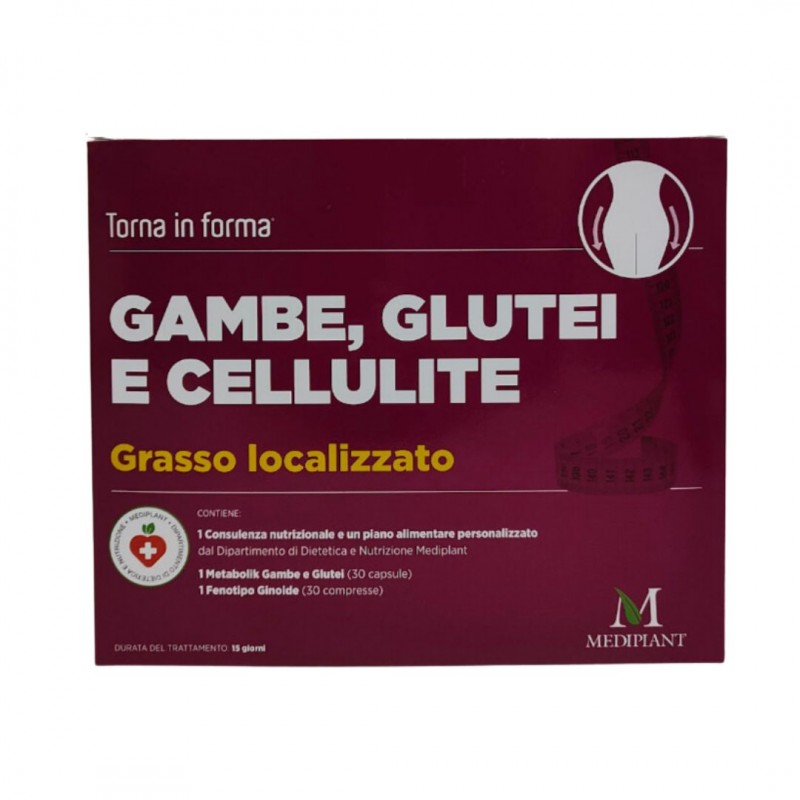 Scatola Torna In Forma Gambe, Glutei e Cellulite Detox & Slim Box da 2 Pezzi