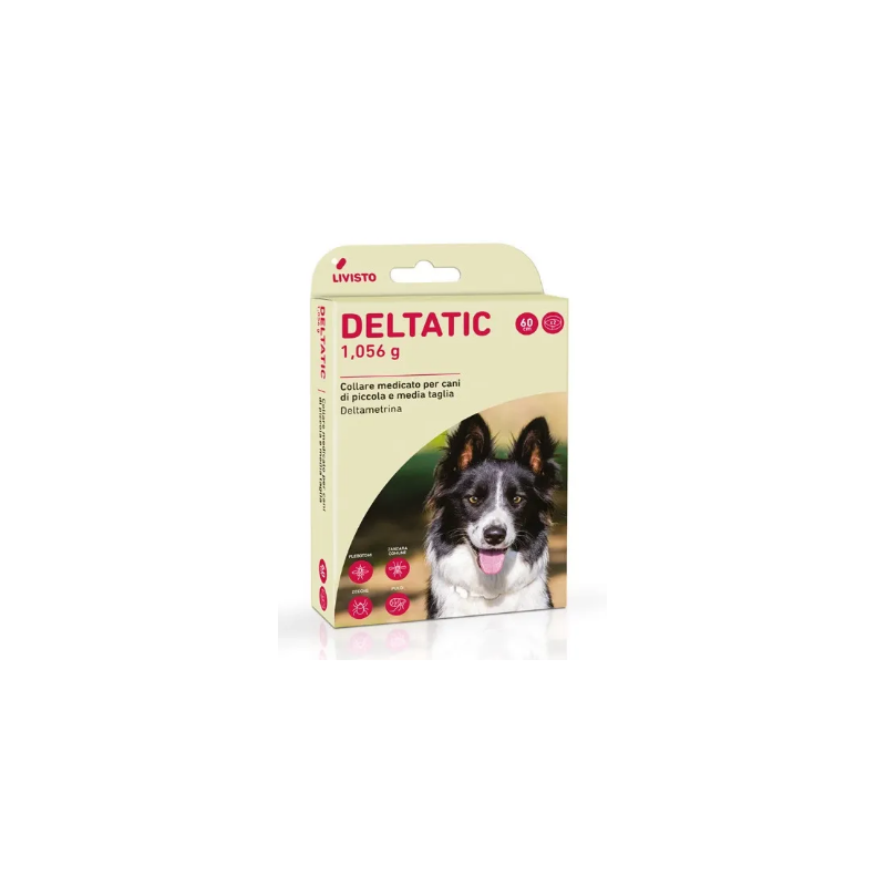 Deltatic 2 Collari Cani 5-25kg Farmaco Veterinario