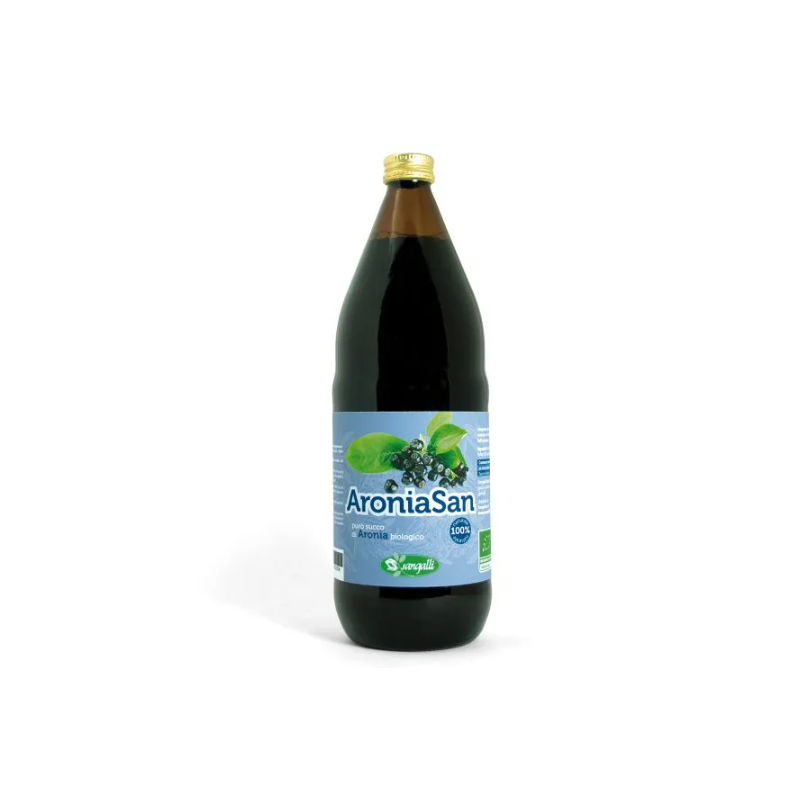 Sangalli AroniaSan Succo Naturale Ricostituente 1 Litro Bottiglia
