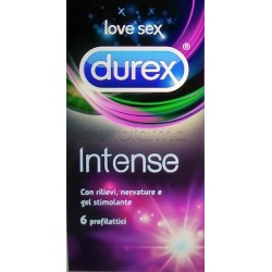 Durex Intense Orgasmic Profilattici Stimolanti Orgasmo 6 Pezzi