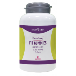 flacone di Erba Vita Peso Stop Fit Gummies Controllo della Fame 30 Gommose flacone di Erba Vita Peso Stop Fit Gummies Controllo della Fame 30 Gommose
