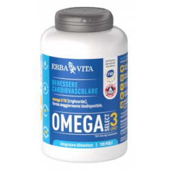 Erba Vita Omega Select 3 Integratore Colesterolo e Trigliceridi 120 Perle Erba Vita Omega Select 3 Integratore Colesterolo e Trigliceridi 120 Perle
