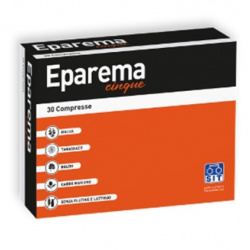 Scatola Eparema Cinque 30 Compresse Scatola Eparema Cinque 30 Compresse