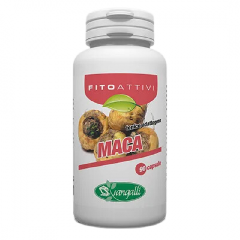 Sangalli Fitoattivi Maca Tonico ed Energizzante 90 Capsule barattolo Sangalli Fitoattivi Maca Tonico ed Energizzante 90 Capsule barattolo