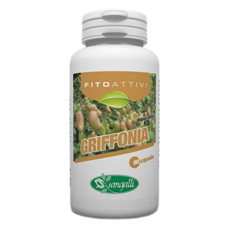 Sangalli Fitoattivi Griffonia Umore e Relax 90 Capsule barattolo Sangalli Fitoattivi Griffonia Umore e Relax 90 Capsule barattolo
