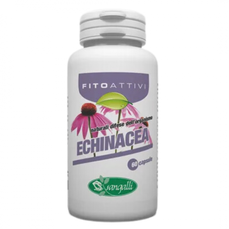 Sangalli Fitoattivi Echinacea Difese Immunitarie 60 Capsule barattolo Sangalli Fitoattivi Echinacea Difese Immunitarie 60 Capsule barattolo