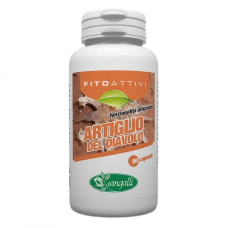 Sangalli Fitoattivi Artiglio del Diavolo Funzionalità Articolare 90 Capsule barattolo Sangalli Fitoattivi Artiglio del Diavolo Funzionalità Articolare 90 Capsule barattolo