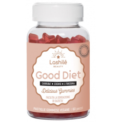 barattolo di Lashilè Good Diet Senza Zuccheri Integratore per Ridurre Fame 60 Gommose barattolo di Lashilè Good Diet Senza Zuccheri Integratore per Ridurre Fame 60 Gommose