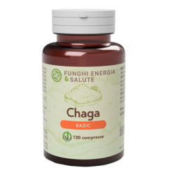 flacone di Chaga Basic 120 Compresse flacone di Chaga Basic 120 Compresse