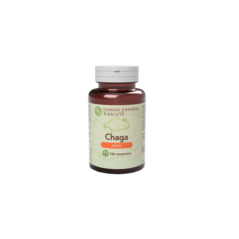 flacone di Chaga Basic 120 Compresse