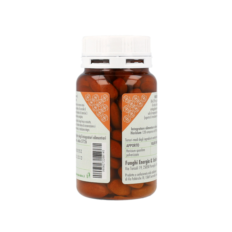 Hericium Basic Integratore per Disturbi Gastrointestinali 120 Compresse