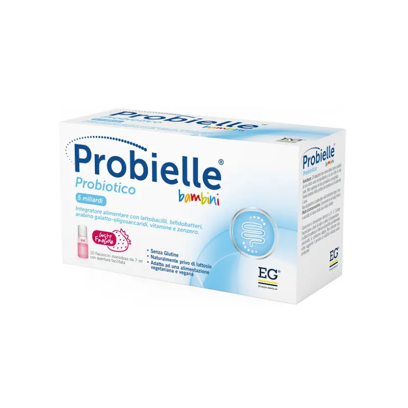 Probielle Bambini Integratore Ricostituente 10 Flaconcini Singoli