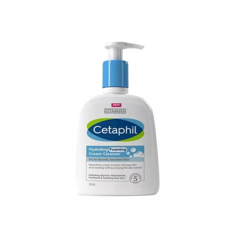 confezione di Cetaphil Crema Schiumogena Idratante per il Corpo 236ml confezione di Cetaphil Crema Schiumogena Idratante per il Corpo 236ml