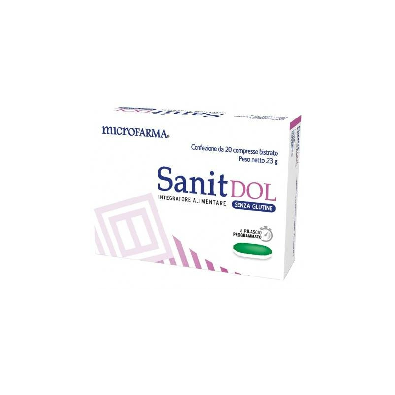Sanit Dol Integratore per Articolazioni 20 Compresse Singole Sanit Dol Integratore per Articolazioni 20 Compresse Singole