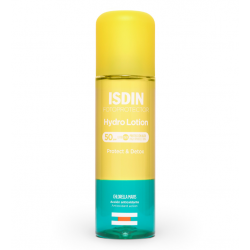 Flacone Isdin Fotoprotector HydroLotion Lozione Corpo Antiossiante SPF50 200ml