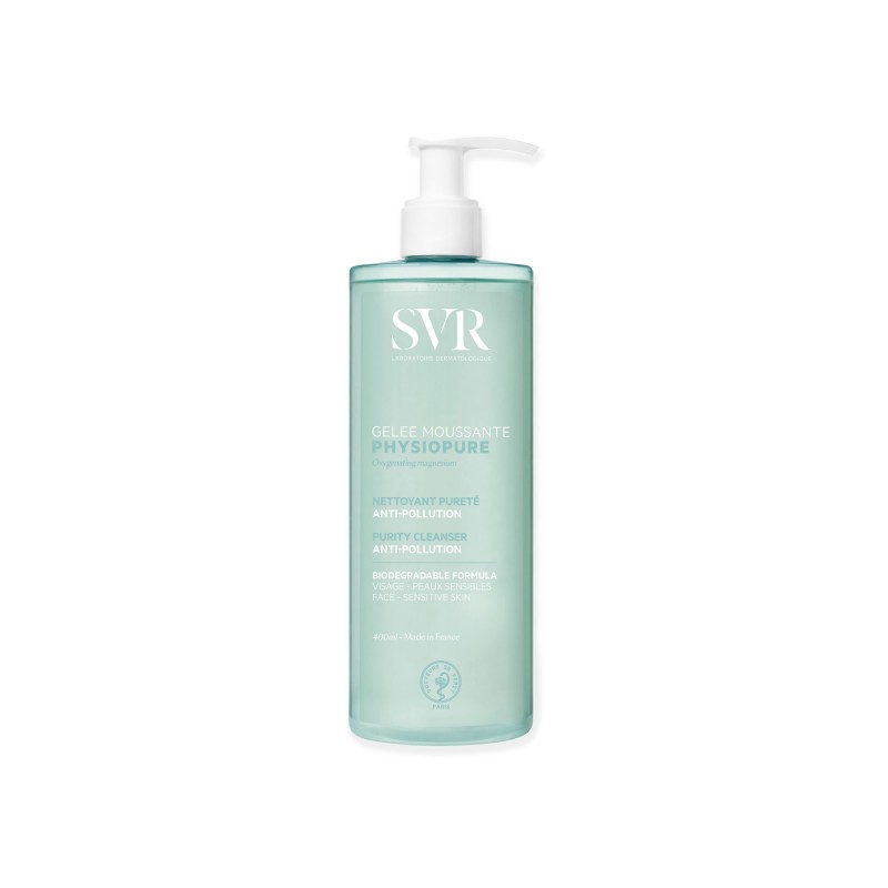 SVR Physiopure Gelee Moussant Gel Detergente Viso 400ml SVR Physiopure Gelee Moussant Gel Detergente Viso 400ml