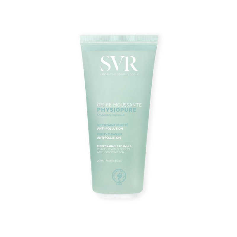 tubo di SVR Physiopure Gelee Moussant Gel Detergente Purificante 200ml tubo di SVR Physiopure Gelee Moussant Gel Detergente Purificante 200ml