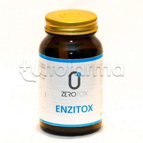 Zerotox Enzitox Integratore per digestione 60 compresse