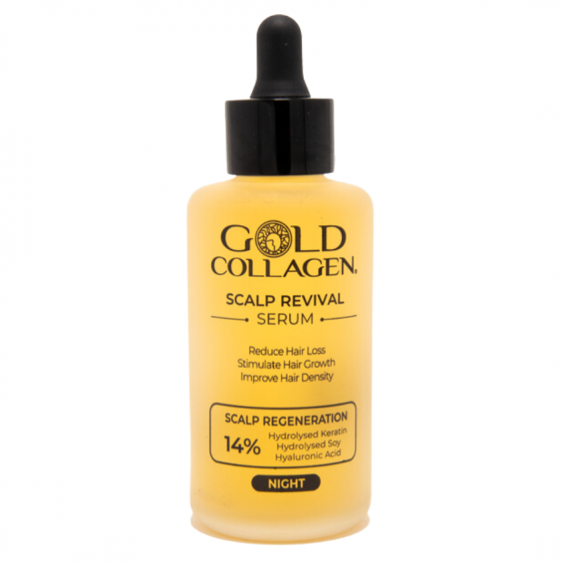 Gold Collagen Scalp Revival Lozione Anti Caduta Capelli 100ml flacone Gold Collagen Scalp Revival Lozione Anti Caduta Capelli 100ml flacone