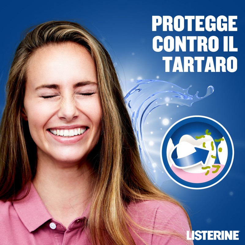Listerine Advanced Tartar Control Collutorio Anti Tartaro 500ml